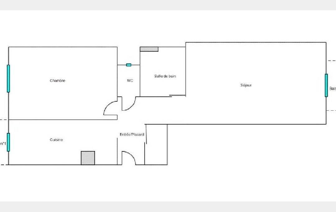 NAT'IMMO : Apartment | NICE (06000) | 53 m2 | 232 000 € 